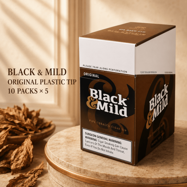 Black and Mild 105 Original - poster Black and Mild 50PK Plastic