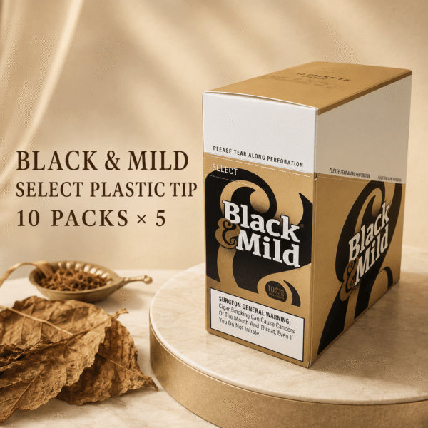 Black and Mild 105 Select - poster Black and Mild 50PK Plastic
