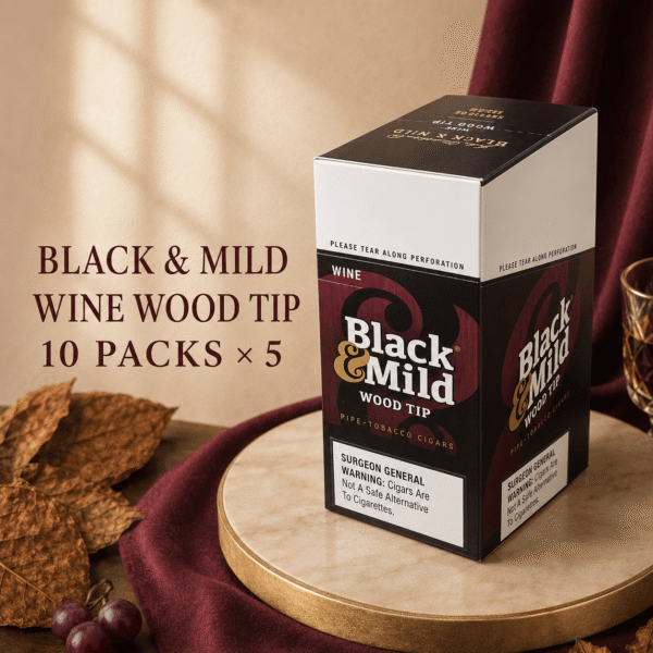 Black and Mild 50PK Wood Tip