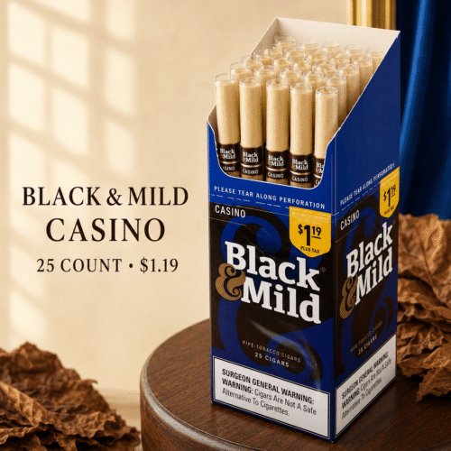 BLACK & MILD 25CT 99¢