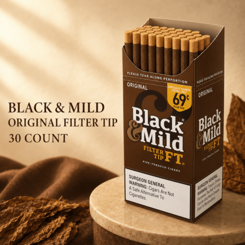 Black and Mild 30ct Filter Tip